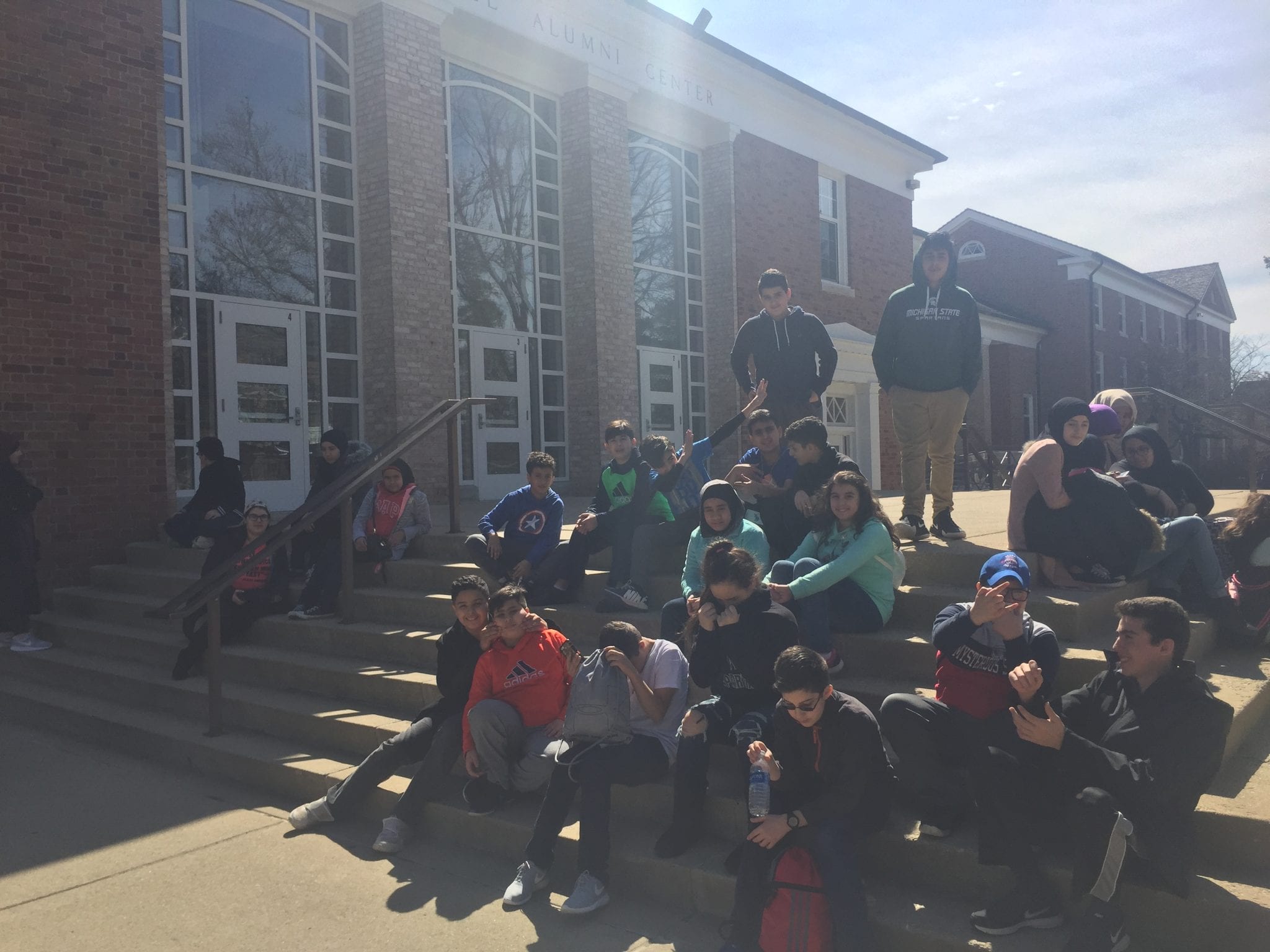 AVID Visit to Albion College STOUT MIDDLE SCHOOL