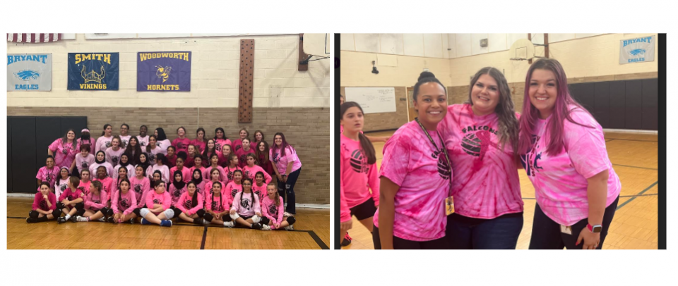 Congrats to the Stout Volleyball Team During our Pink Out Games!