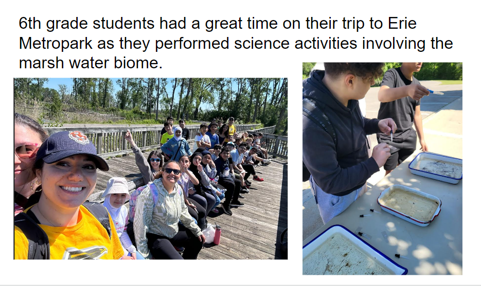 Stout Students Visit the Michigan Metroparks for Science Activities
