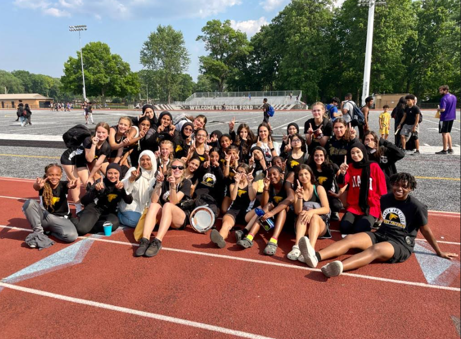 Stout Girls’ Track Team Take 1st Place in the District!