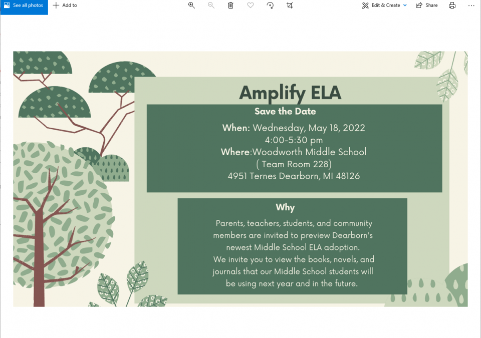 Introducing the New Language Arts Curriculum called “Amplify”